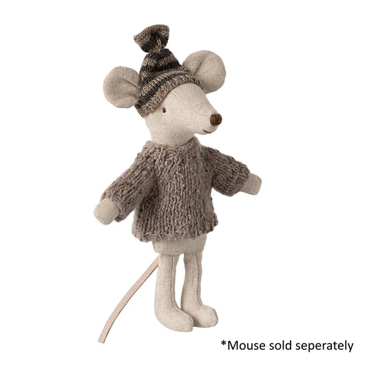 Knitted Sweater and Hat Big Brother Mouse | Maileg