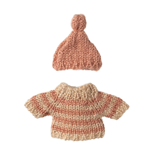 Knitted Sweater and Hat Big Sister | Maileg