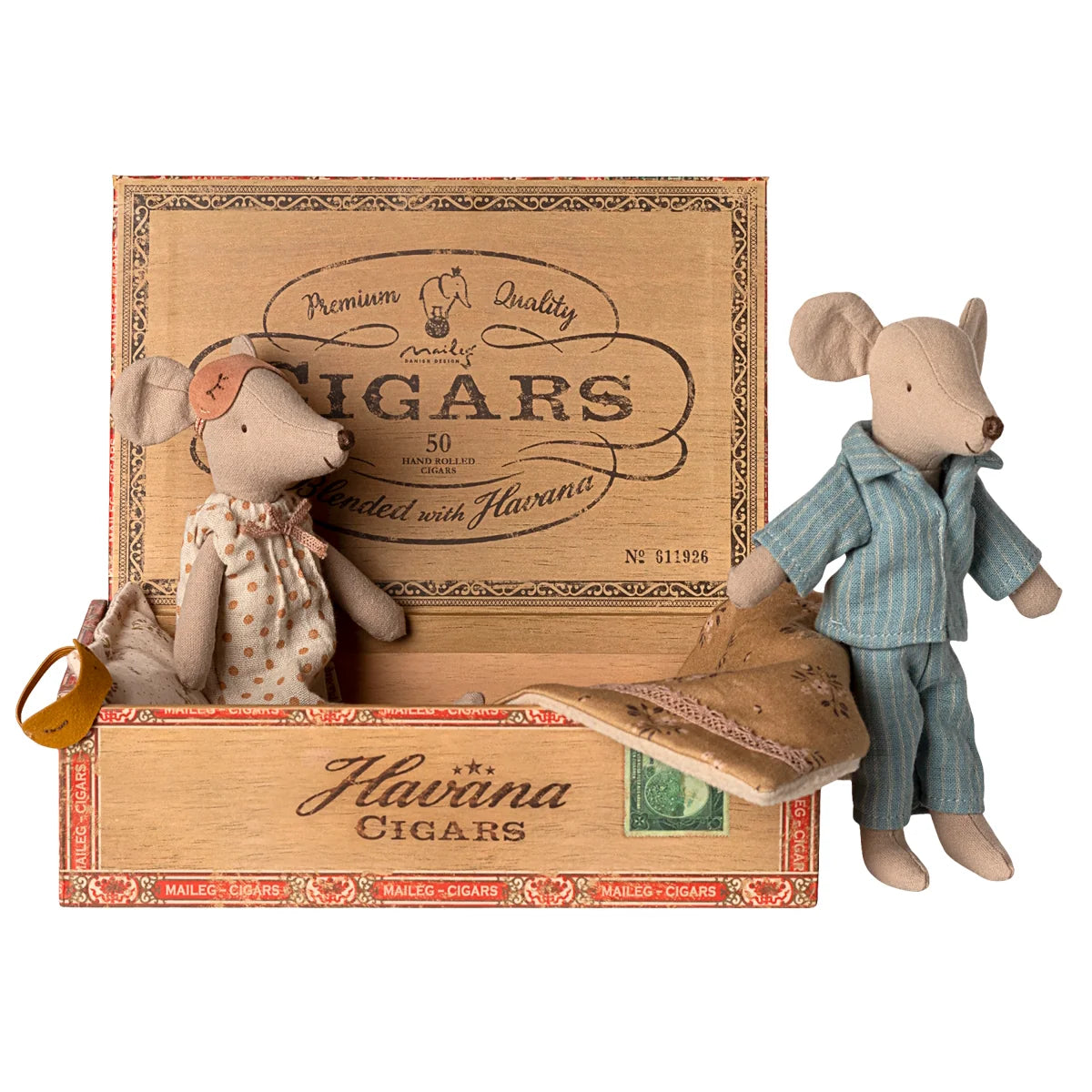 Mum & Dad Mice in Box | Maileg