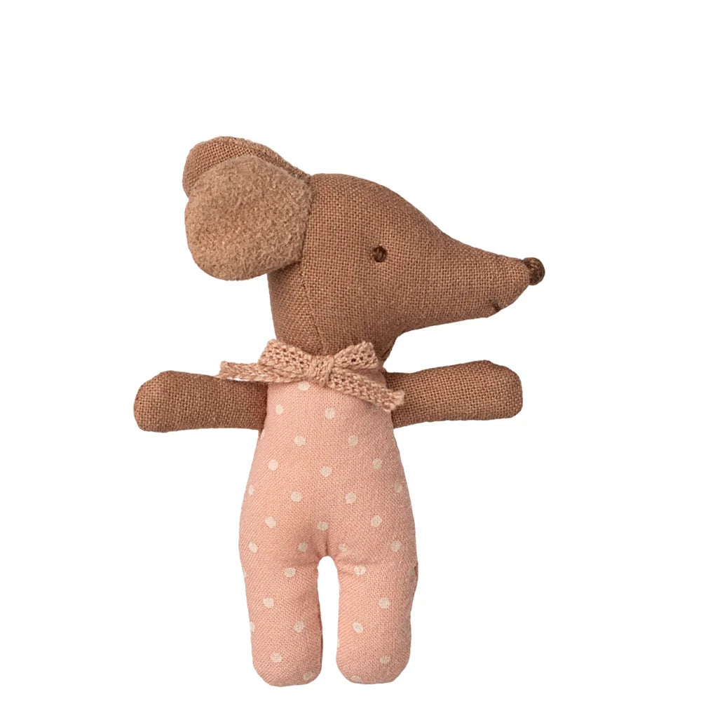 Sleepy Wakey Baby Mouse Rose 2025 | Maileg