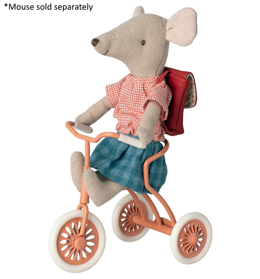 Abri a Tricycle for Mouse - Coral