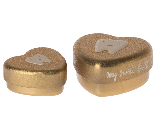 Tooth Box Set Gold 2pack | Maileg