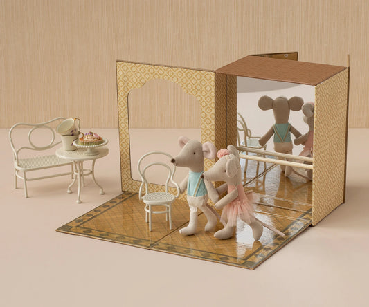 Ballet Mice Dance Studio Little Sister and Little Brother | Maileg