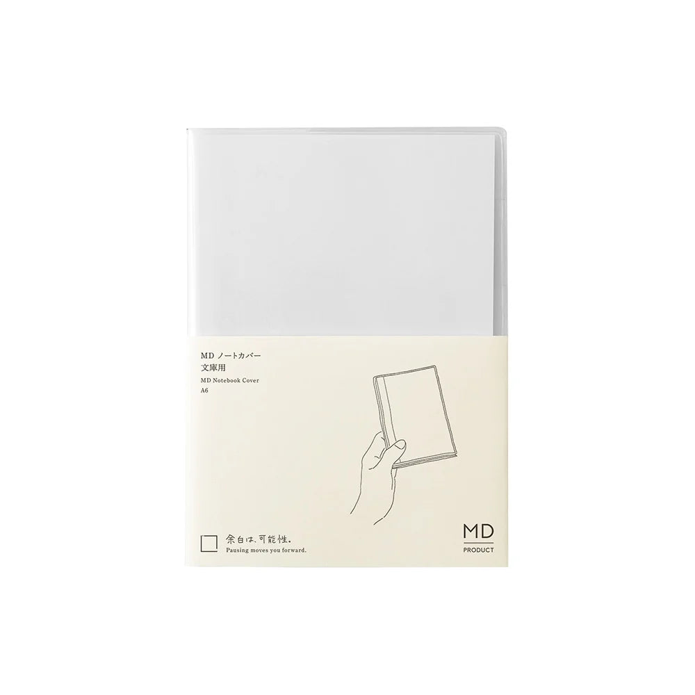 MD Notebook Clear Cover A6 | Midori
