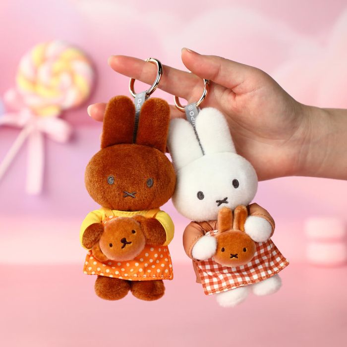 Miffy Bakery Plush Keychain Blindbox