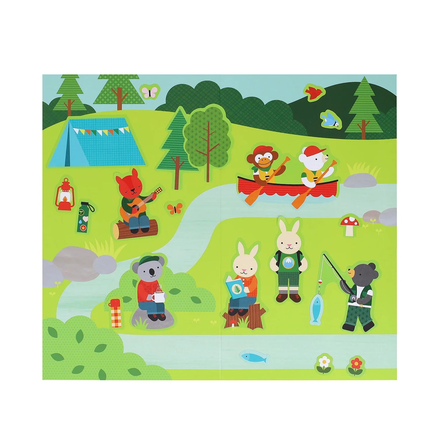 Mini Sticker Set: Little Campers