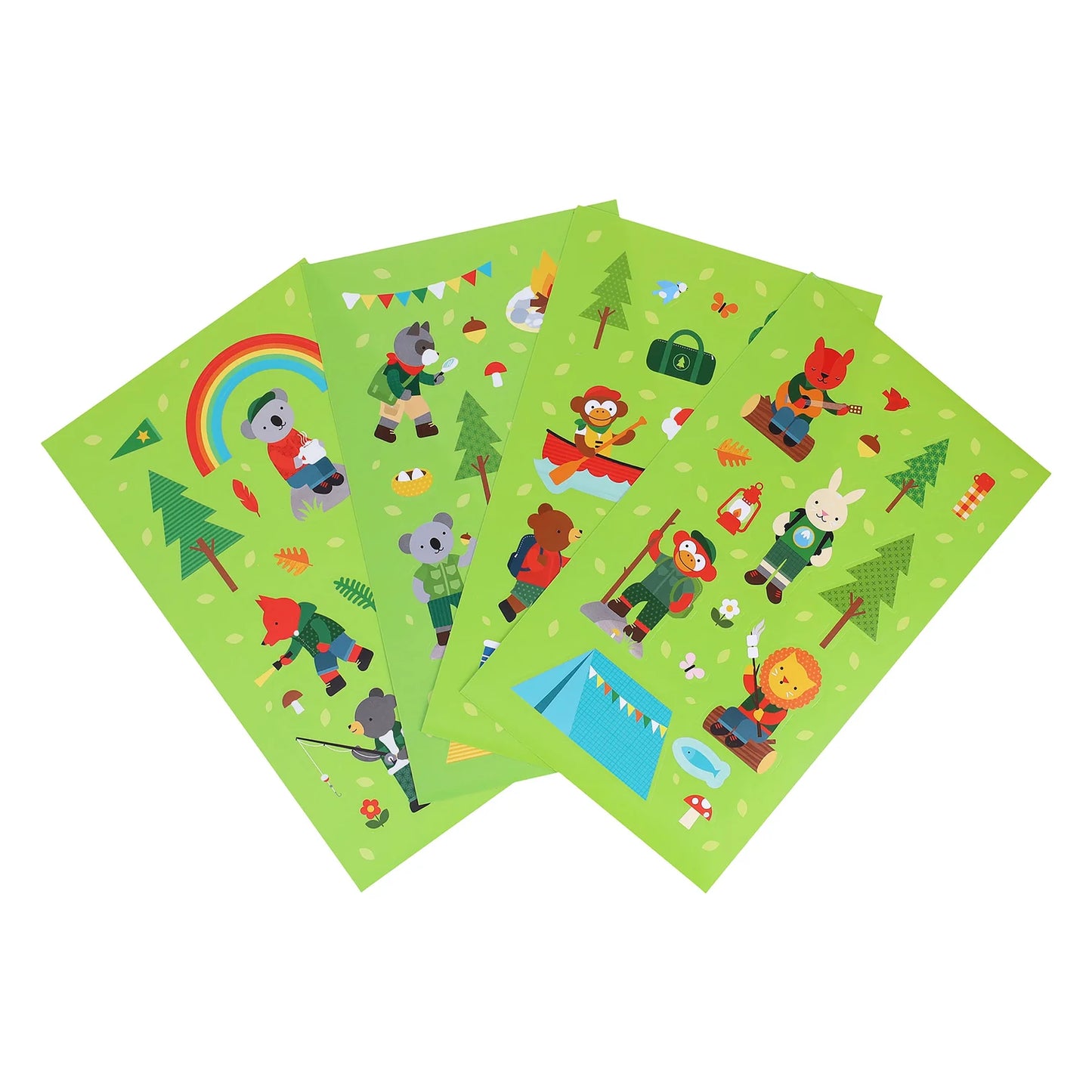 Mini Sticker Set: Little Campers