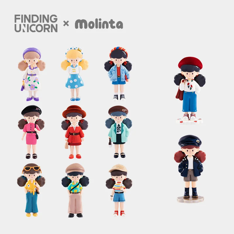 Molinta Retro Girls Blind Box | Finding Unicorn