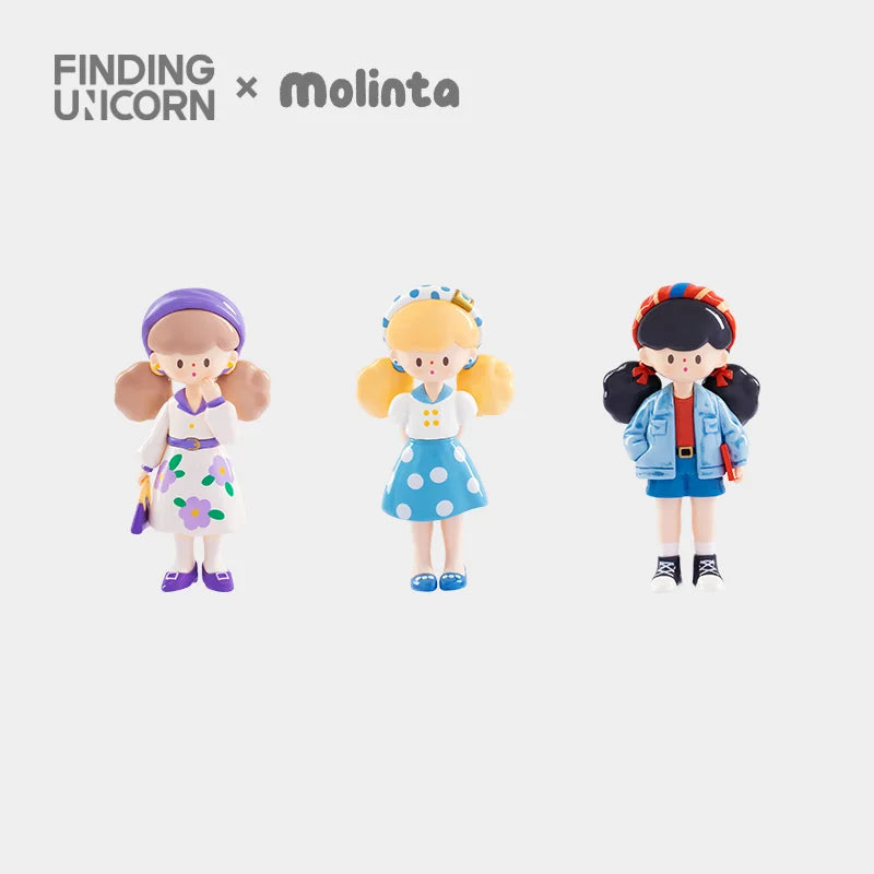 Molinta Retro Girls Blind Box | Finding Unicorn
