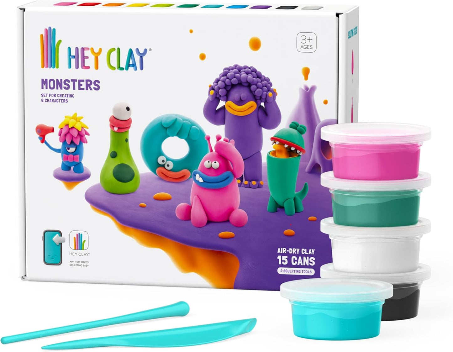 Monster Set (15 Cans) | Hey Clay