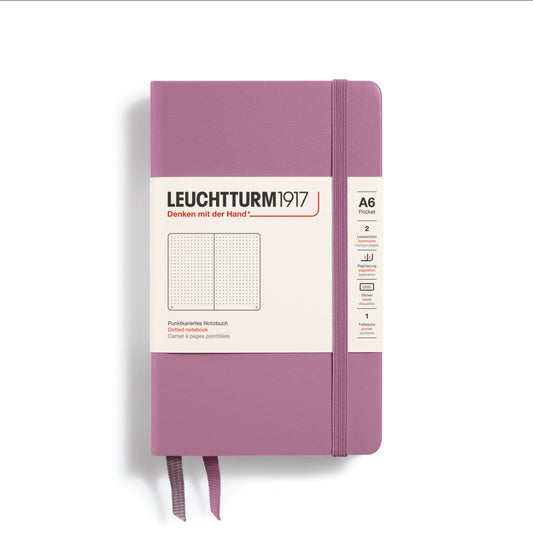 Notebook Pocket (A6) Dusty Rose, Dotted | Leuchtturm
