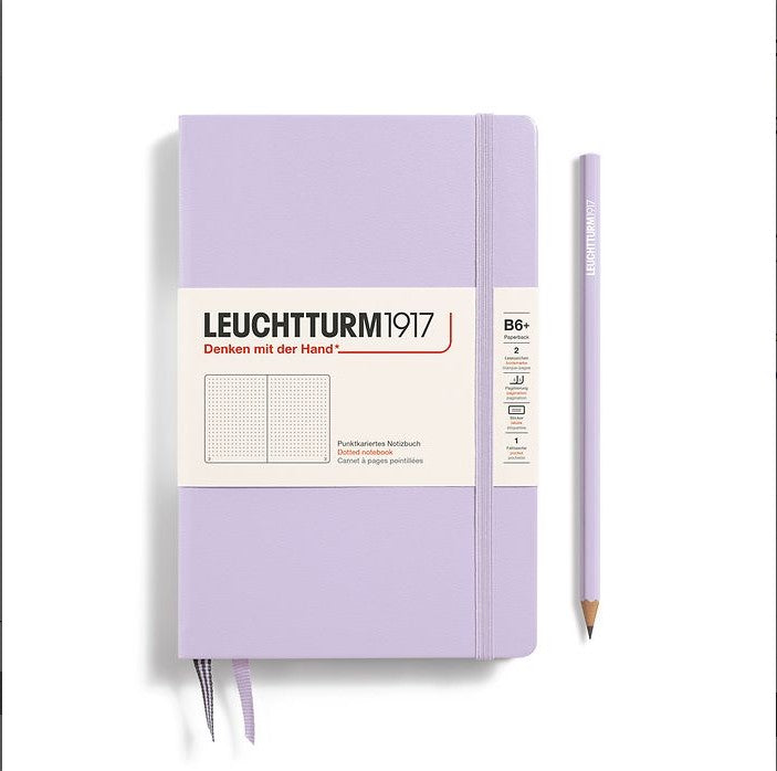 Notebook HC Paperback (B6+) Dotted, Lilac | Leuchtturm