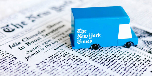 New York Times Delivery Van | Candylab