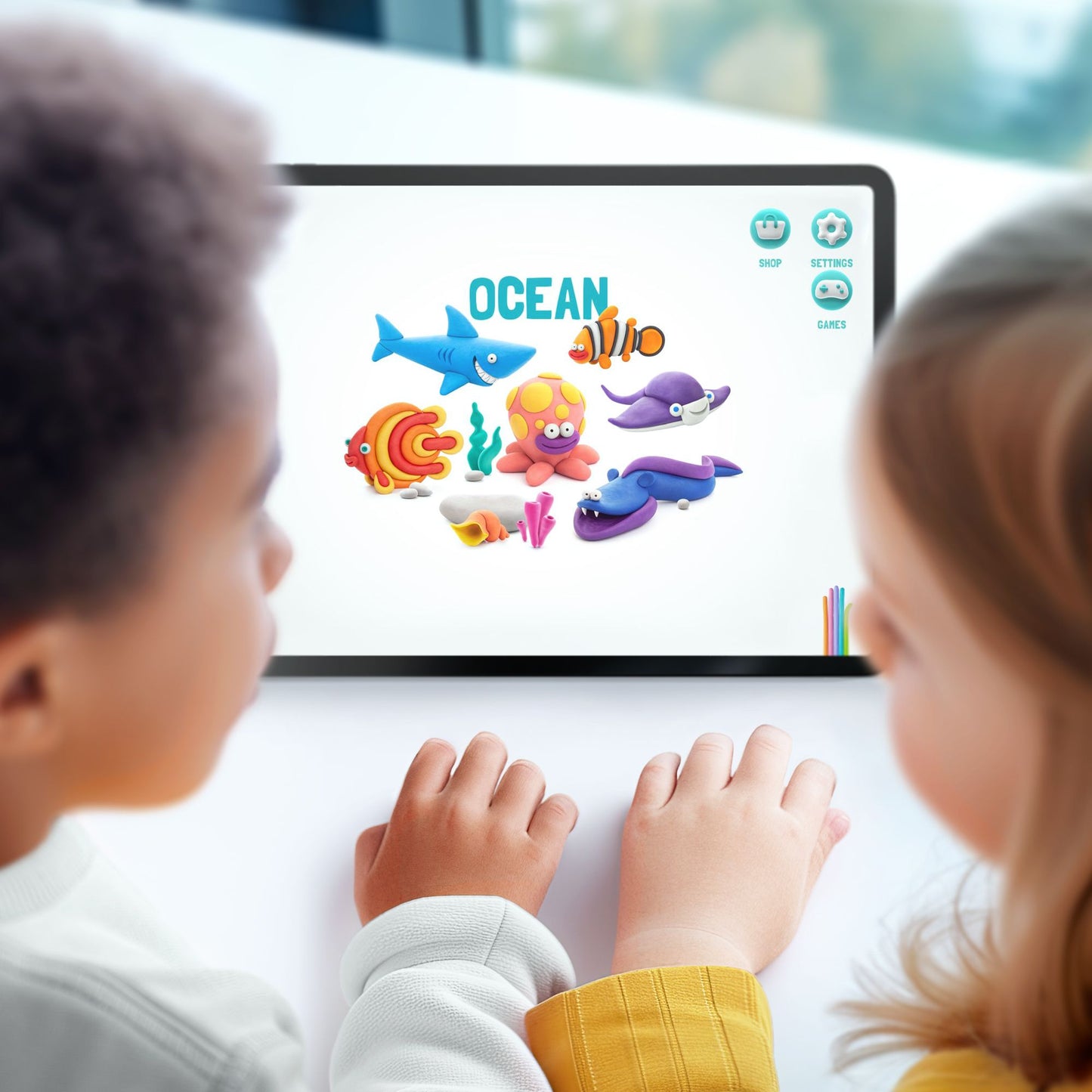 Ocean Medium Set (6 Cans) | Hey Clay