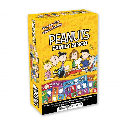 Peanuts Family Bingo
