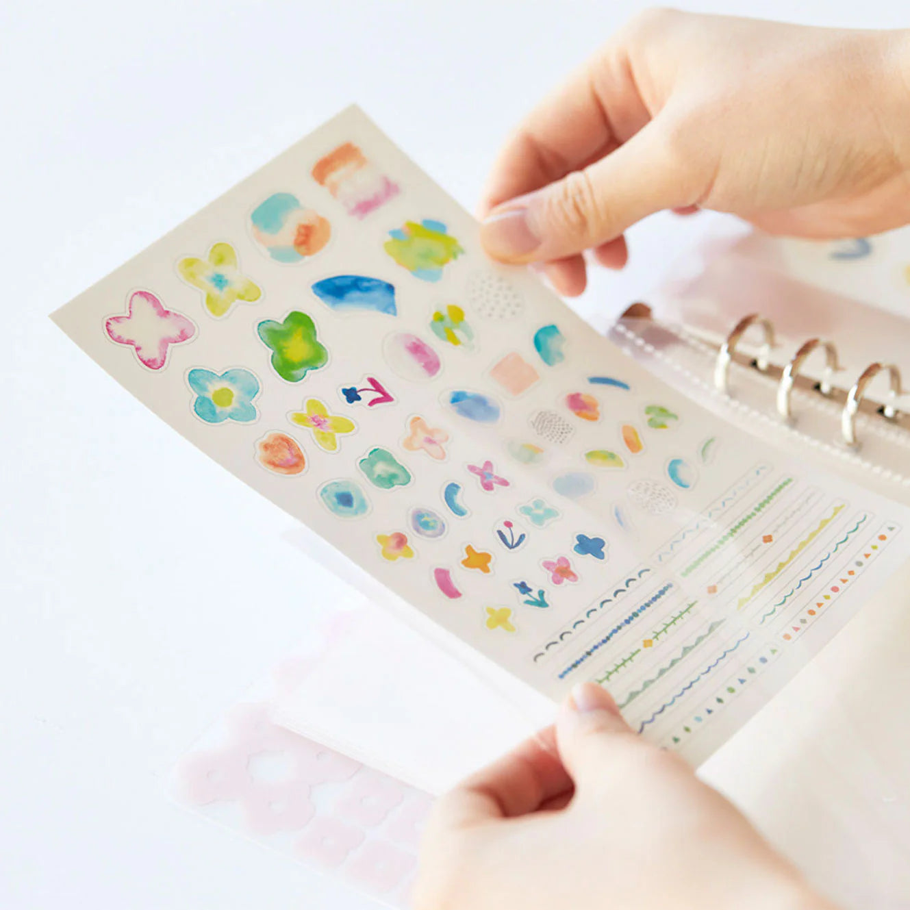 Planner Sticker Binder Organisation - CLEAR | King Jim