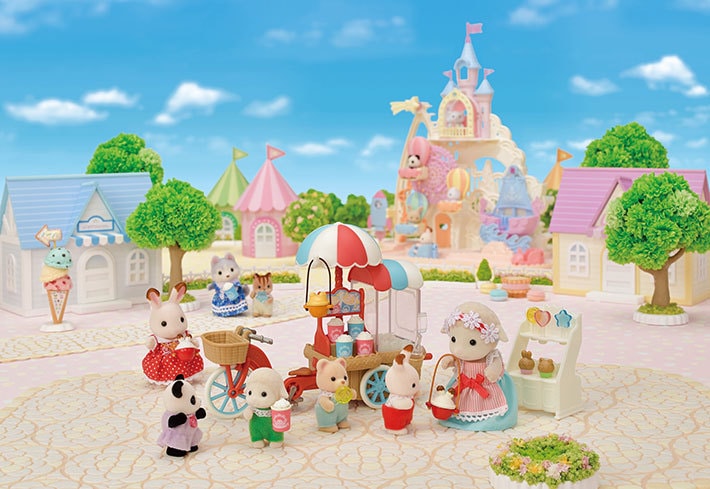 Popcorn Delivery Trike | Sylvanian Families