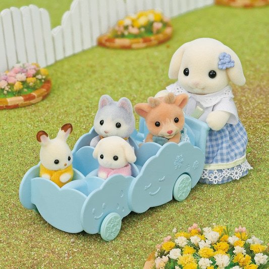 Rainbow Fun Nursery Bus | Sylvanian Families