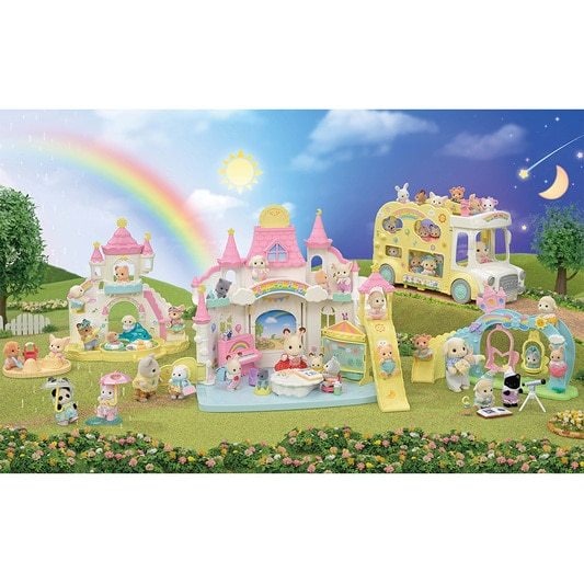 Rainbow Fun Nursery Bus | Sylvanian Families