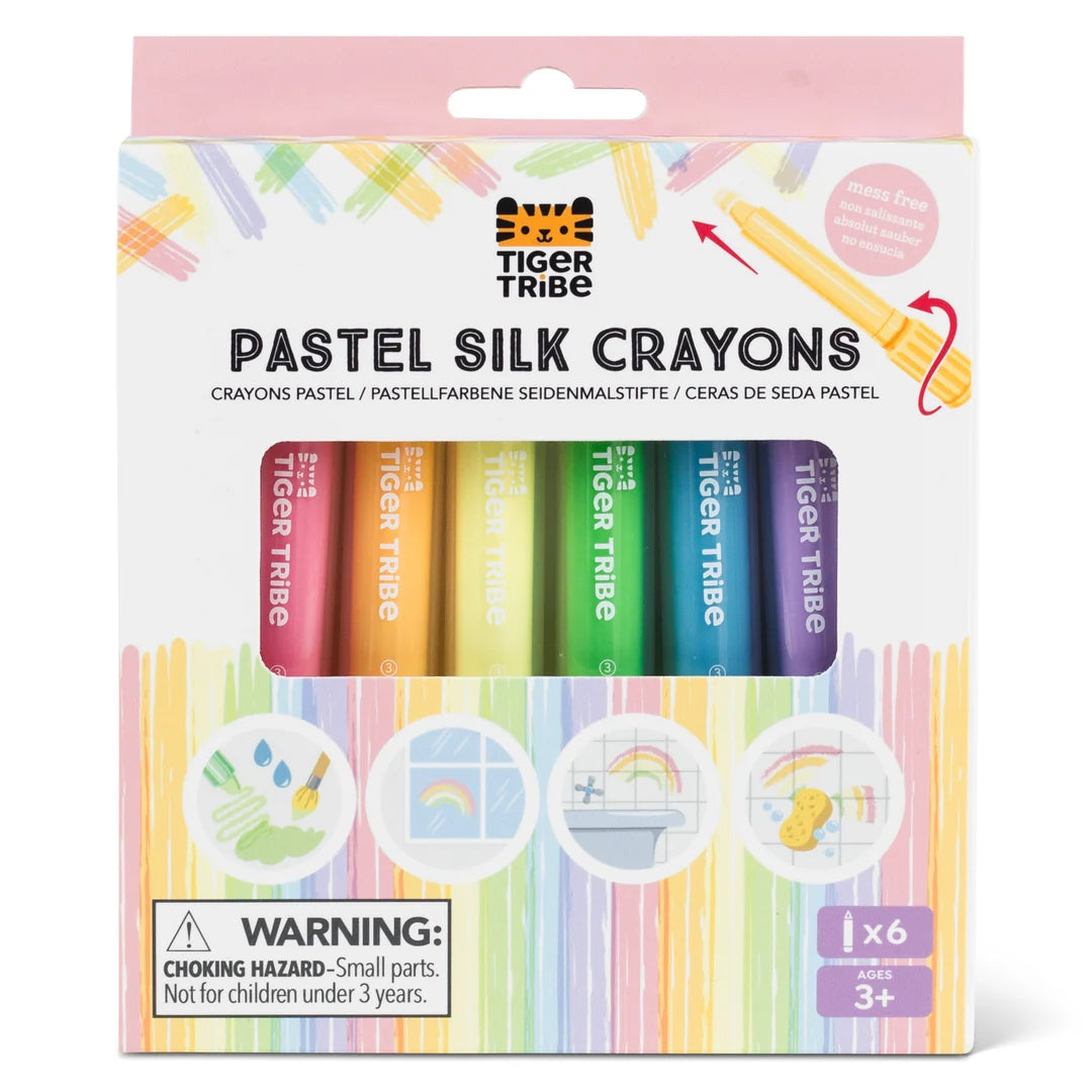 Pastel Silk Crayons | Tiger Tribe