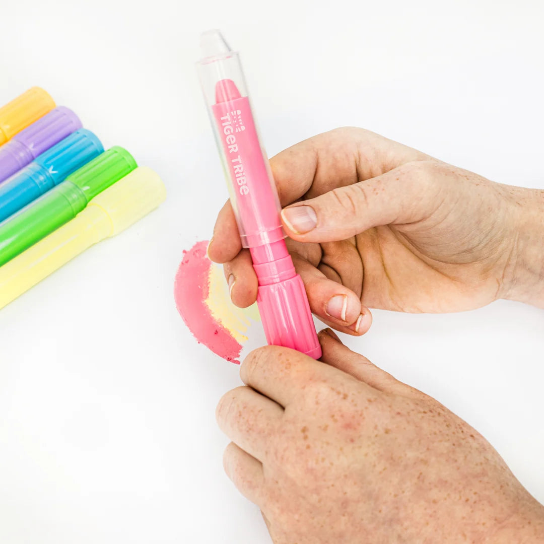 Pastel Silk Crayons | Tiger Tribe