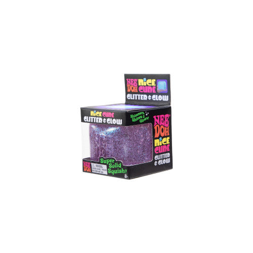 Nice Cube Glitter & Glow NeeDoh | Schylling