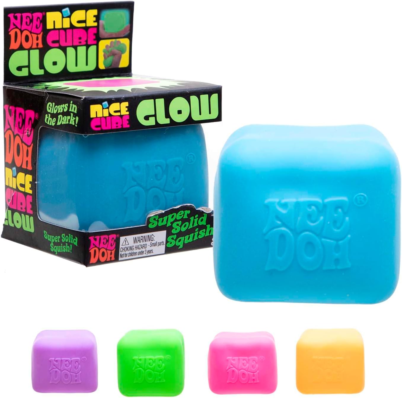 Nice Cube Glow NeeDoh | Schylling