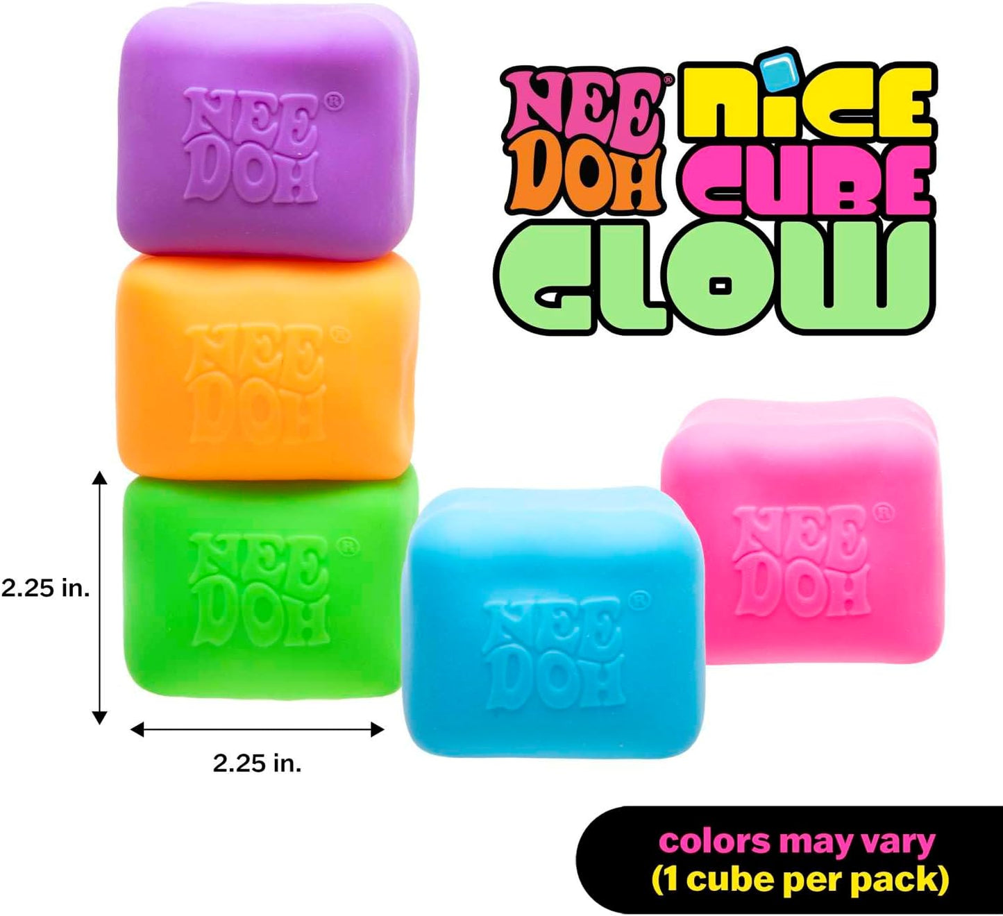 Nice Cube Glow NeeDoh | Schylling