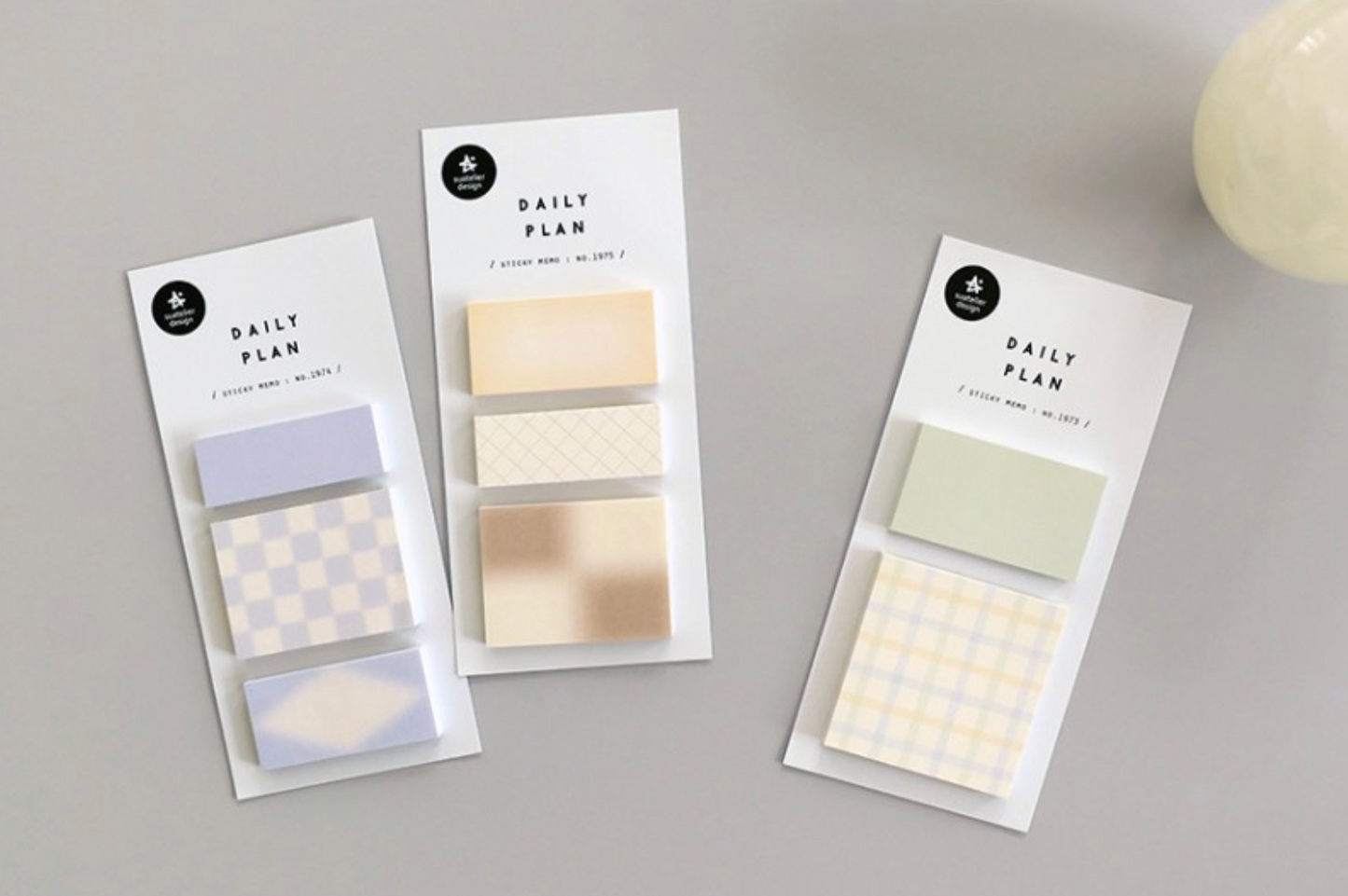 Daily Plan.60 Sticky Memo Daily | Suatelier Design
