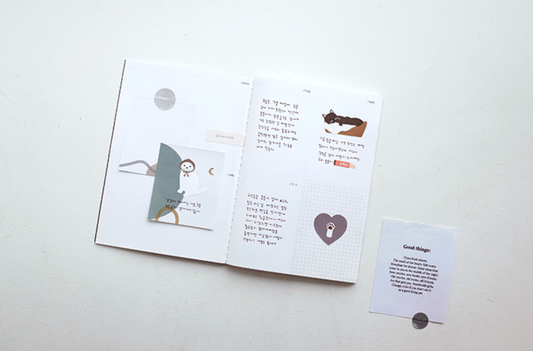 Nyang Nyang Seal Overlapping Stickers | Suatelier