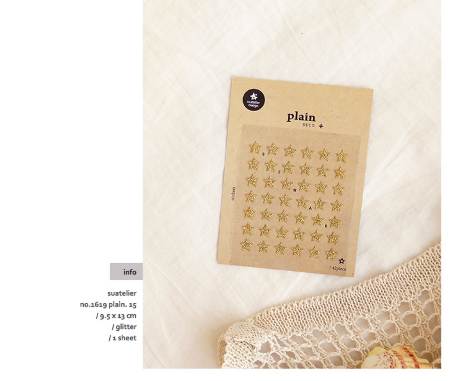 Plain.15 Sticker | Suatelier Design