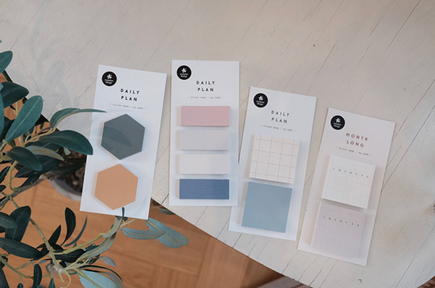 Daily Plan.07 Sticky Memo Daily | Suatelier Design