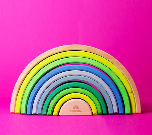 Grimm's Rainbow - Neon Green (10 Piece)