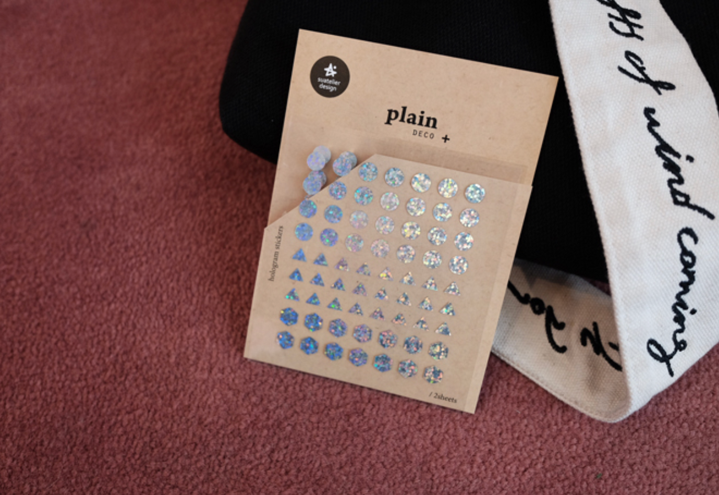 Plain.24 Sticker | Suatelier Design
