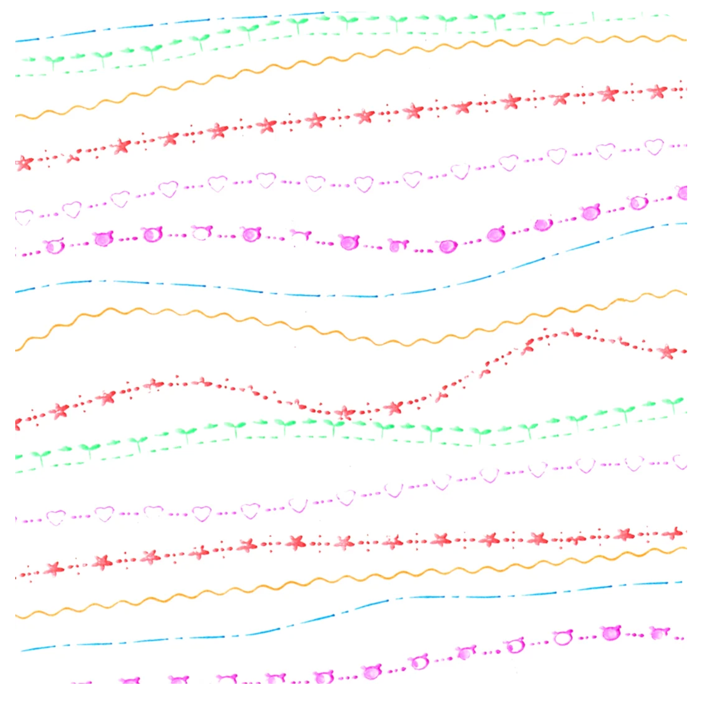 Roller Pattern Pens