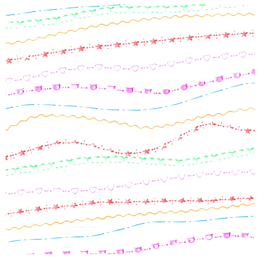 Roller Pattern Pens