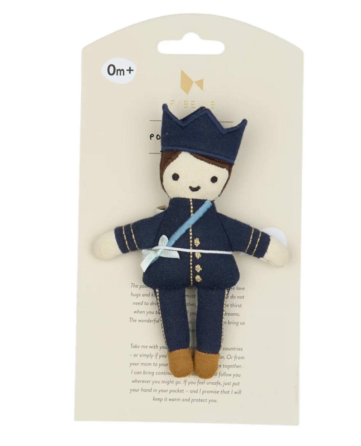Fabelab Pocket Friend – King, 14 cm