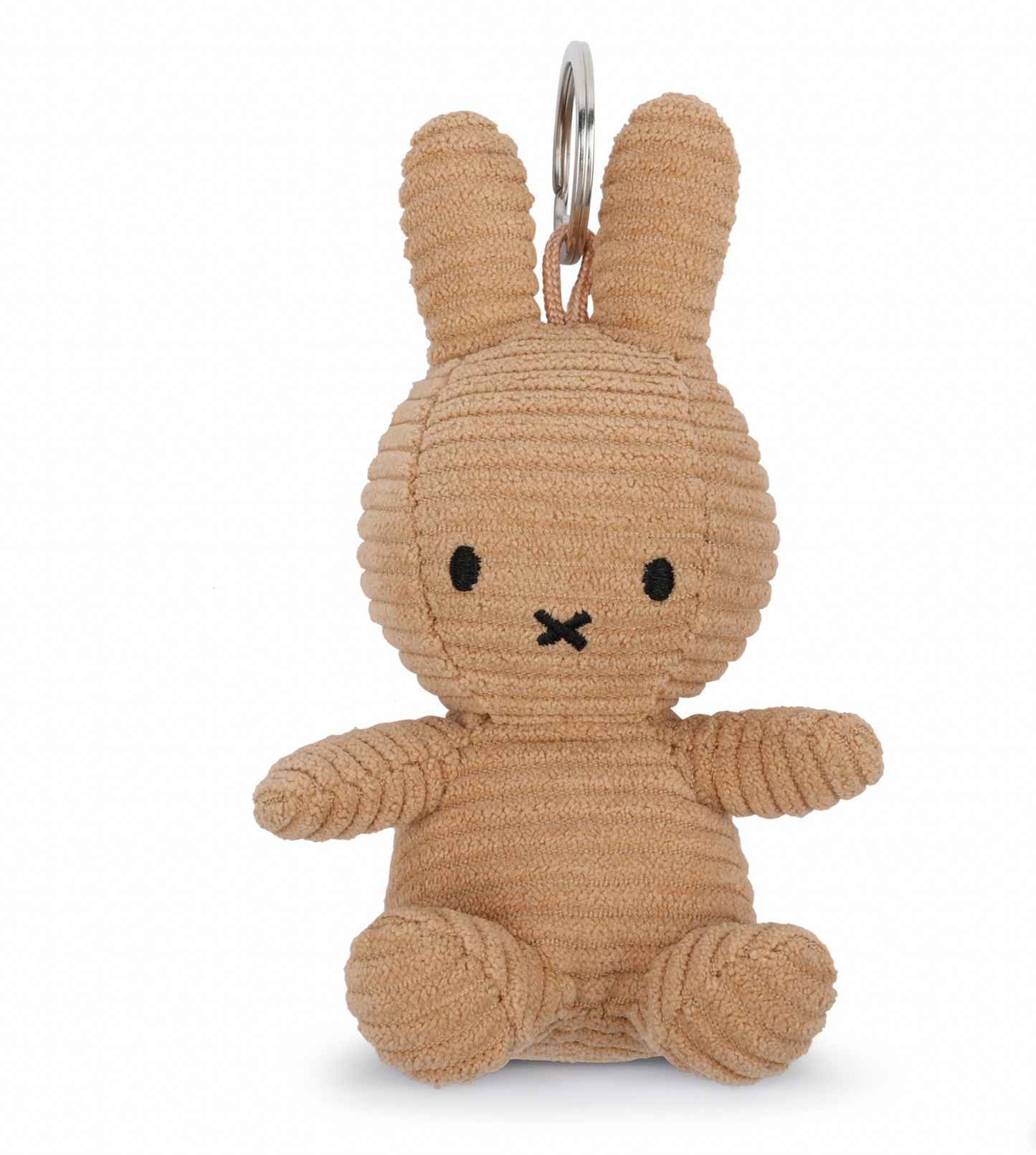 Miffy Keychain Corduroy Beige 10cm