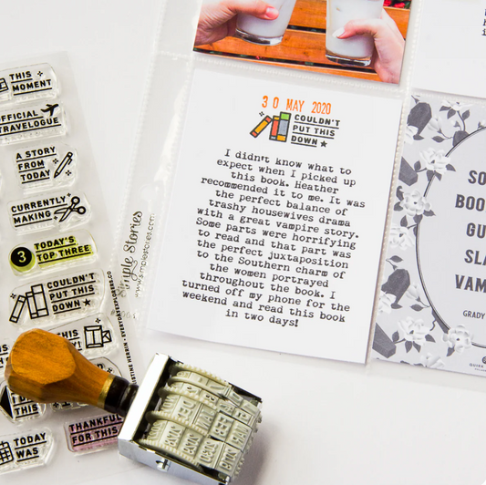 29 Prompts - Clear Stamp 4x6