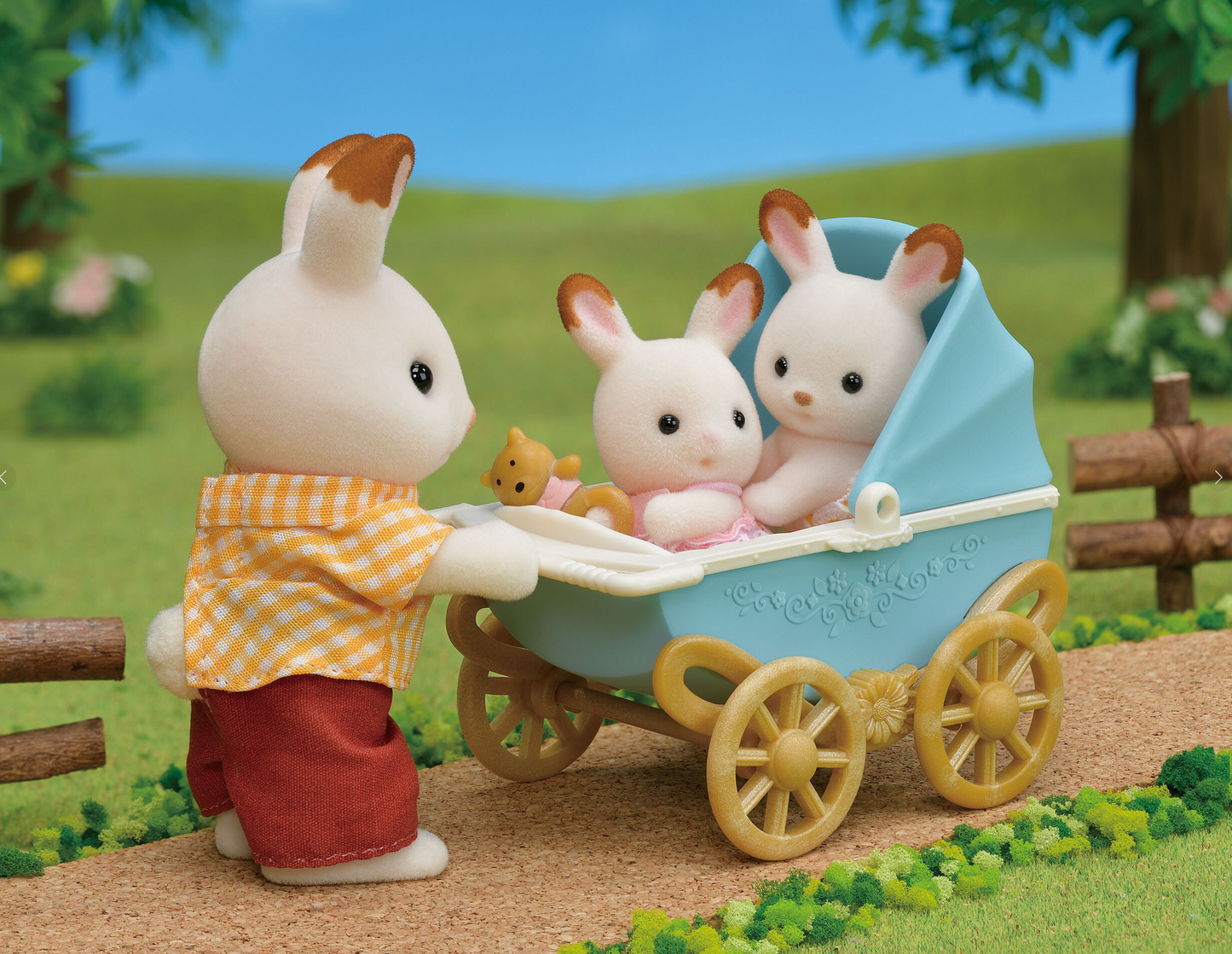 Chocolate Rabbit Twin Set | Sylvanian Families