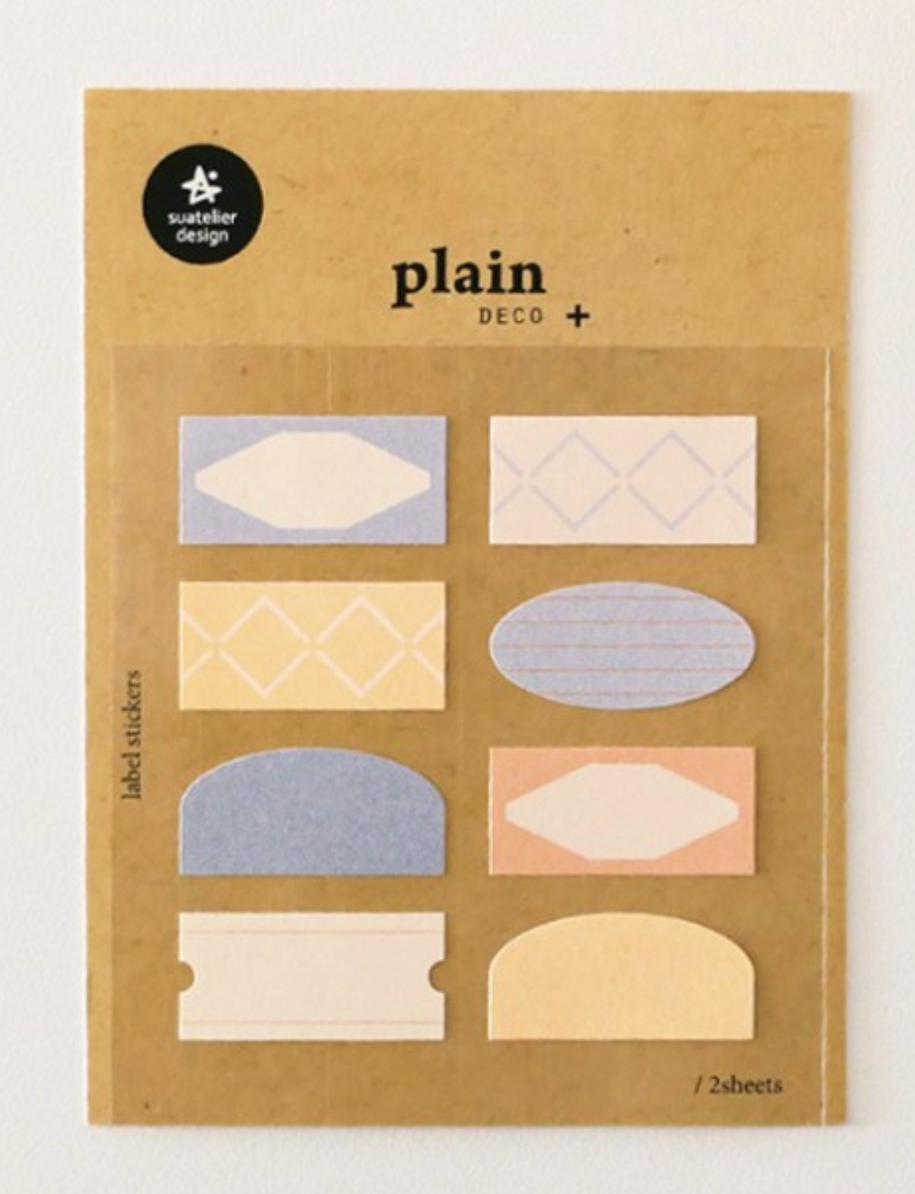 Plain.74 Sticker | Suatelier Design