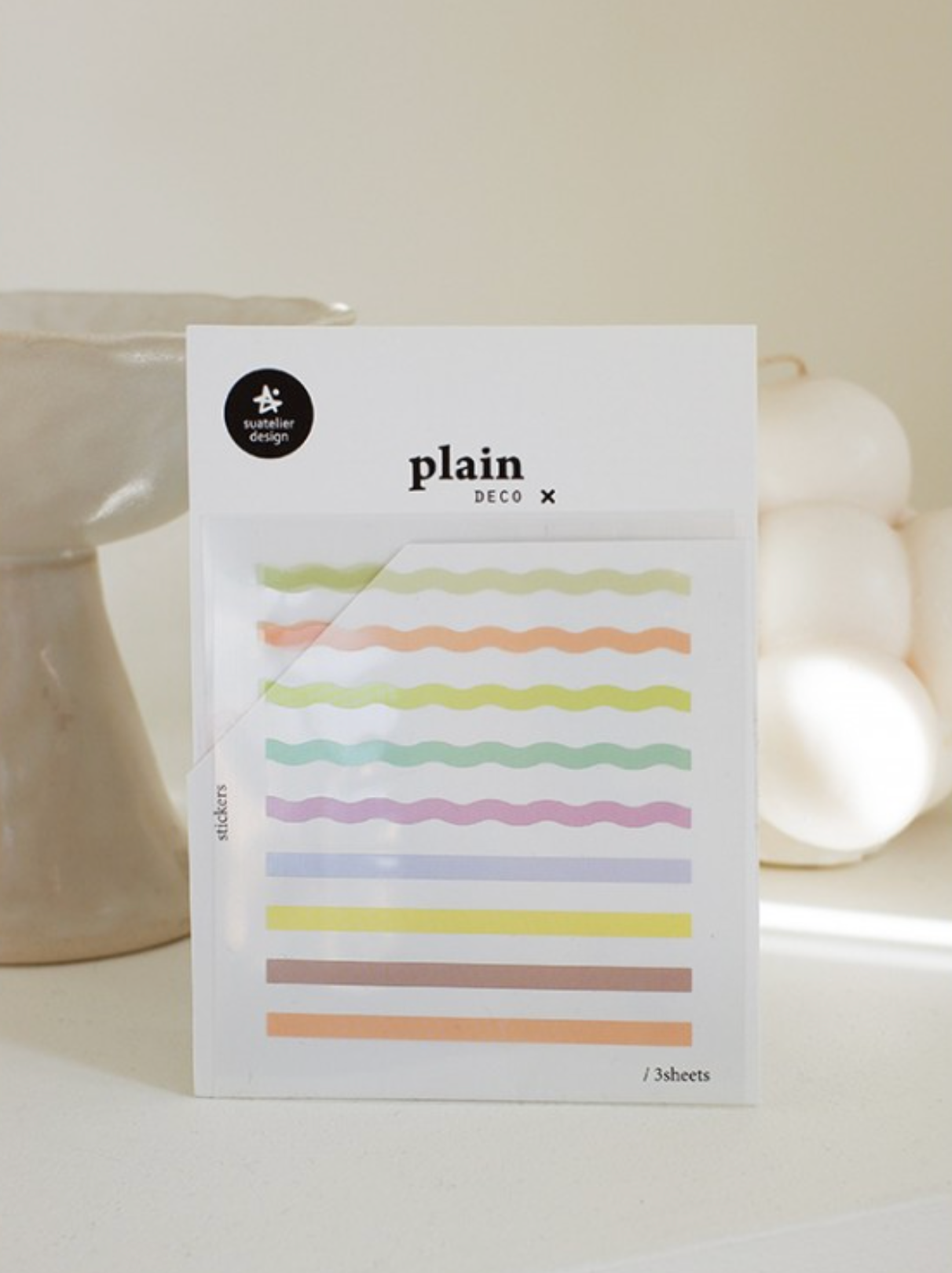 Plain.78 Sticker | Suatelier Design