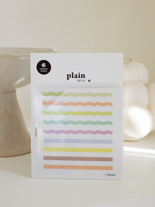 Plain.78 Sticker | Suatelier Design
