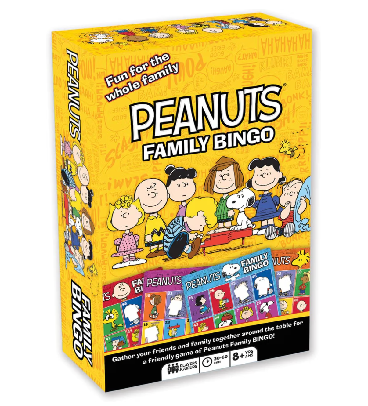 Peanuts Family Bingo