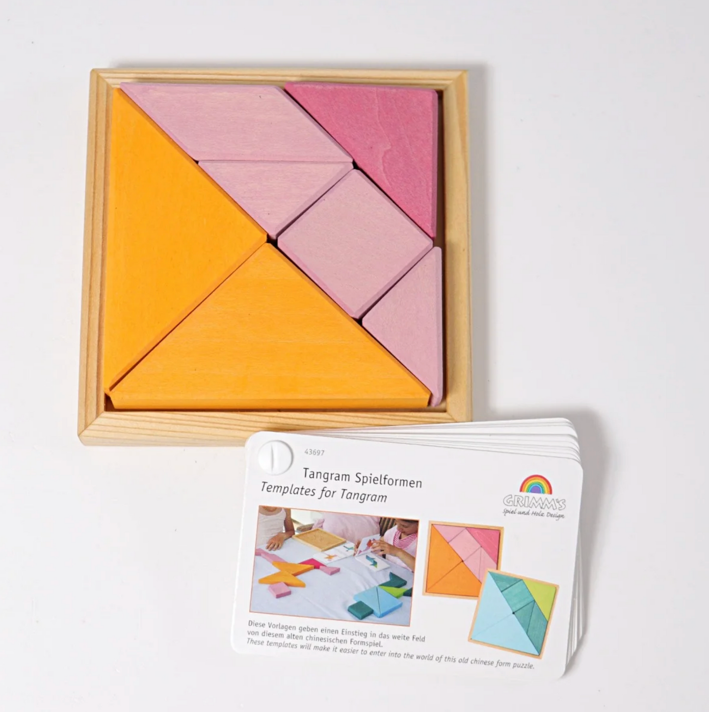 Grimm's Tangram Pink