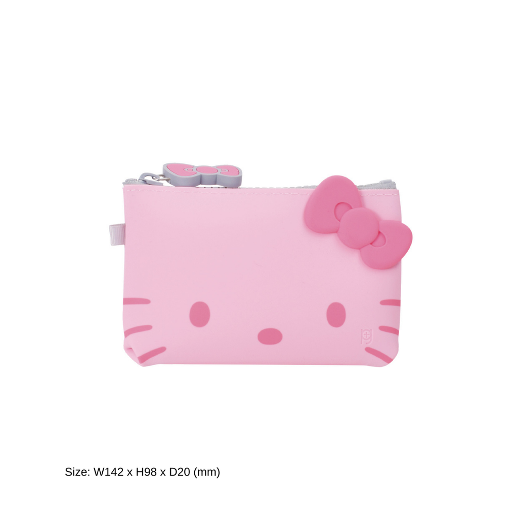 Small Hello Kitty Pink Zipper Pouch