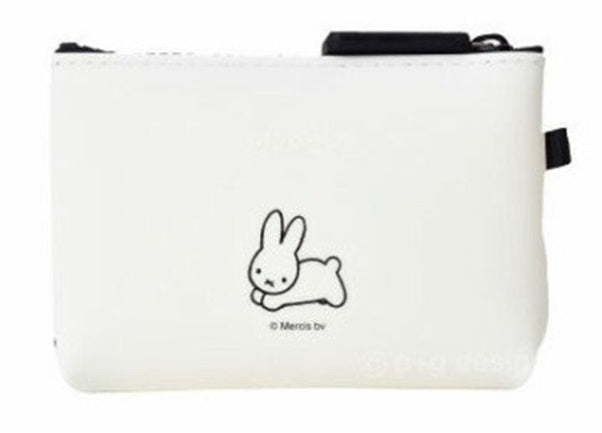 Small Dick Bruna White Zipper Pouch | Miffy