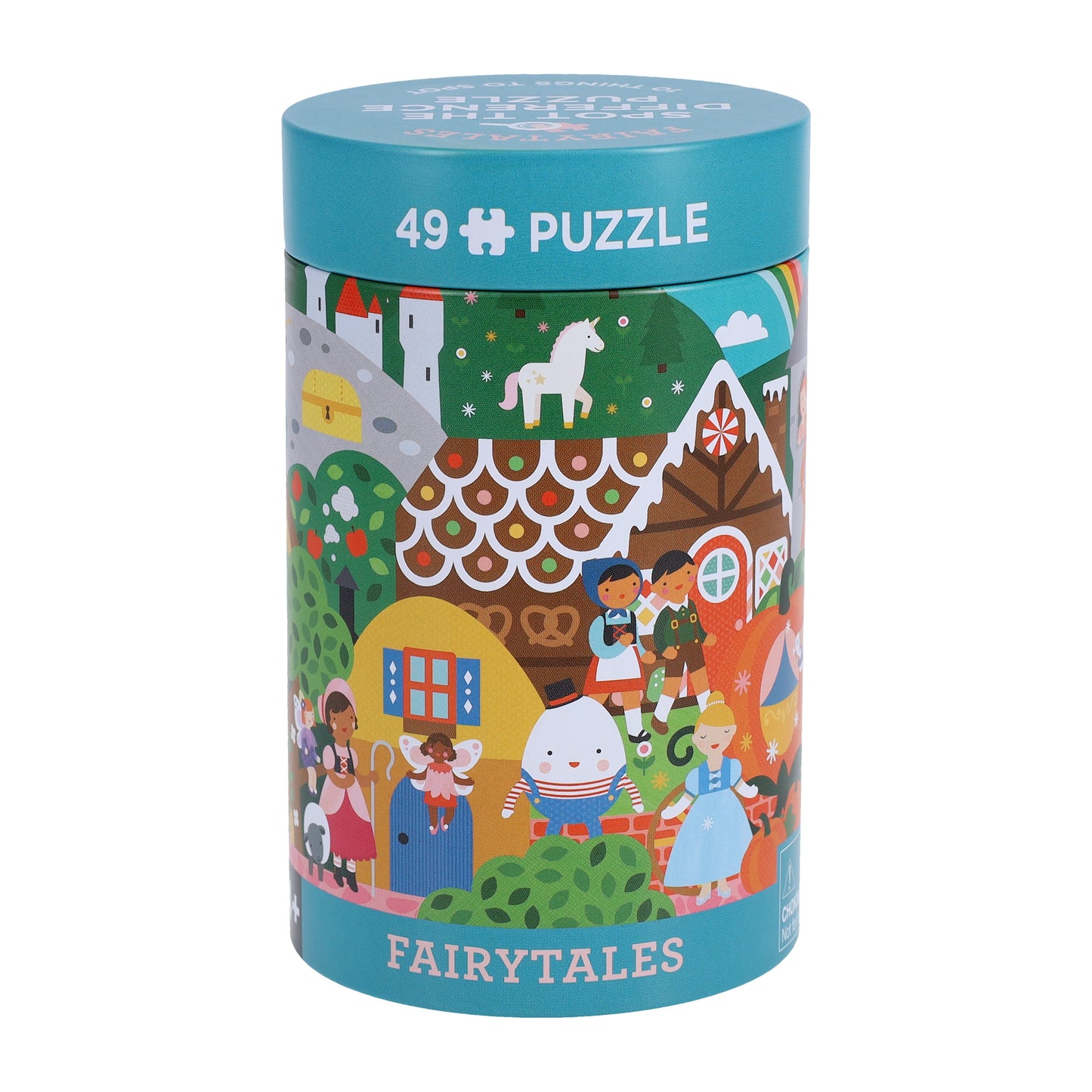 Spot the Difference: Fairy Tales Puzzle 49pc