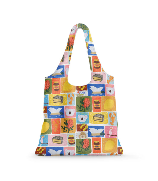 Reusable Shopping Bag - Aussie Icons