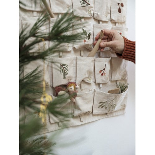 Wall Advent Calendar Embroidery